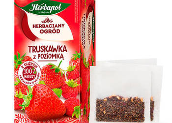 Herbata owocowa Herbapol - malina cytryna dzika róża żurawina aronia wiśnia