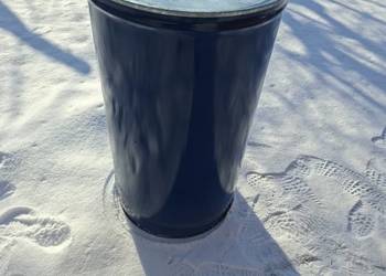 Beczka 200l metalowa po art.spozywczych