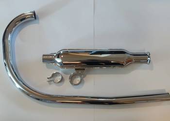 Układ wydechowy Junak M10 M07 tłumik rybka kolanko wydech