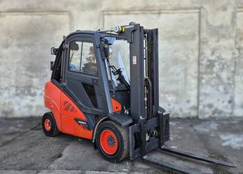 Linde H35 . 3500kg TRIPLEX z wolnym skokiem, 4 sekcje , wózek widłowy