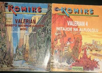 2x komiks Fantastyka Valerian 1990/91