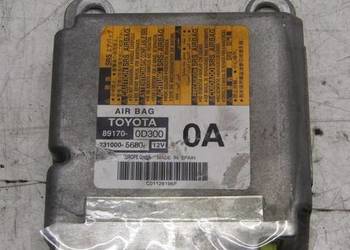 MODUŁ SENSOR AIRBAG PODUSZEK POWIETRZNYCH TOYOTA YARIS III 89170-0D300