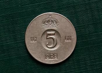 SZWECJA - 5 ore, 1970r
