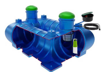 ZBIORNIK NA WODĘ DESZCZOWĄ 4000L DOFINANSOWANIE MOJA WODA