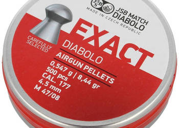 Śrut JSB Diabolo Exact 4.5mm, 500szt Śrut JSB Diabolo Exact 4.5mm, 500szt