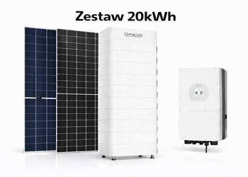 Zestaw budżetowy 20kWh HV (panele, inwerter, 3 fazy, magazyn 21 kWh)