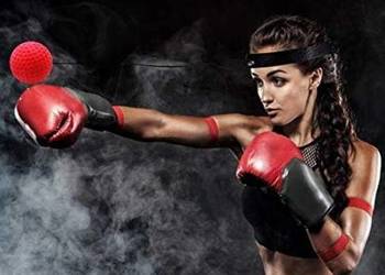3x Piłka Refleksowa FIGHT REFLEX BALL Refleksówka DO TRENINGU NA GŁOWĘ PRO