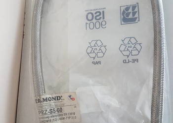 Wąż wężyk do wody 60 cm 1/2x1/2 cala GRATIS wysyłka