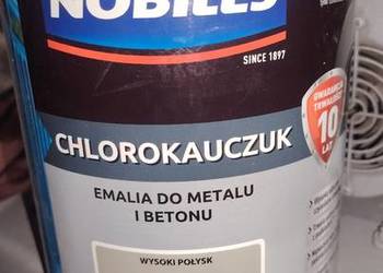 Sprzedam Nobiles CHLOROKAUCZUK 5L  RAL 7037