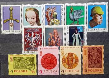 Znaczki polskie rok 1973 czyste Znaczki polskie rok 1973 czyste