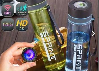 Mini kamera szpiegowska ukryta w butelce 4K 12MPx