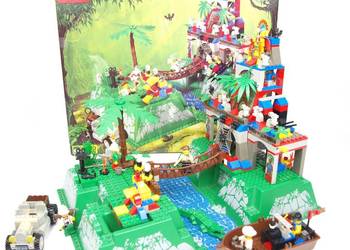 Zestaw LEGO Adventurers Jungle 5986 Amazon Ancient Ruins Lata 90 System