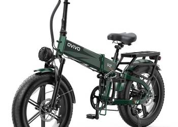 Rower elektryczny OVIVO NEO C1 PRO czarny silnik Bafang 250W