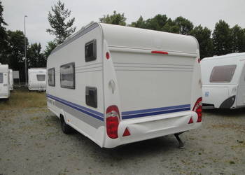 Hobby De Luxe 500 , mover, 5 osobowa, prysznic rok.prod 2008 dmc 1400 kg wc