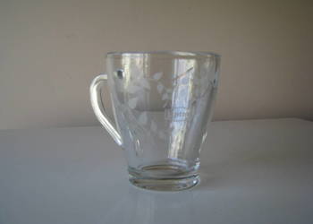 Szklanka, kubek szklany Lipton