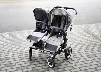 Bugaboo Donkey duo - 2 gondoli / 2 spacerówki / kosz na zakupy