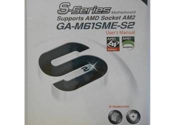 Gigabyte S-Series Motherboard Supports AMD Socket AM2 GA-M61SME-S2