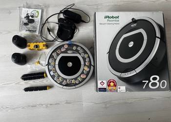Robot odkurzający iRobot Roomba 780 – Bogaty zestaw z bateriami i akcesoria