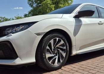 HONDA CIVIC X 1.0 TURBO • 2017r• STAN IDEALNY • BIAŁA PERŁA • SERWISOWANA •