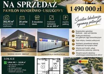 NA SPRZEDAŻ PAWILON HANDLOWO-USŁUGOWY OBRZYCKO