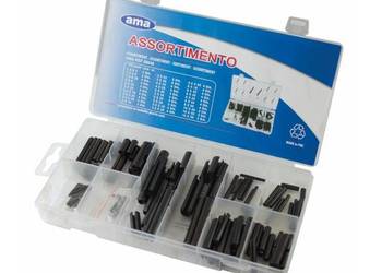 Zestaw kołków sprężystych 120 szt, 1,5-10 mm 88048