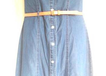 Sukienka letnia Jeans r. 38/40 Bawełna NOWA