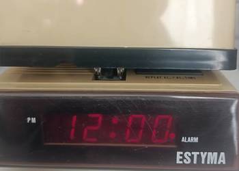 Budzik -lampa Estyma vintage