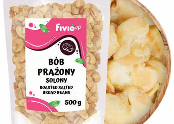 Bób prażony solony 500g