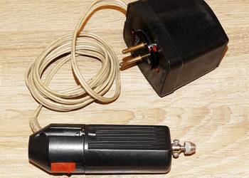 Mini wiertarka szlifierka modelarska do płytek z zasilaczem 12 V RETRO ZSRR