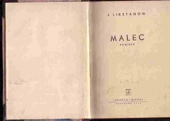 3156) MALEC       J. LIKSTANOW