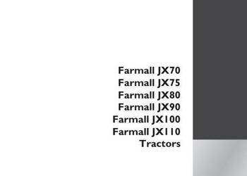 CASE JX100 JX110 katalog części PL