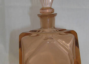 flakon na perfumy vintage 01 szkło rozalinowe_AlD