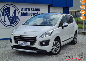 Peugeot 3008 SzklanyDach Navi Kamera HeadUp 2xPDC Klimatronik Sensory Temp…