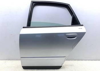 DRZWI LEWY TYŁ AUDI A4 B6 Hatchback 00-05 SREBRNY