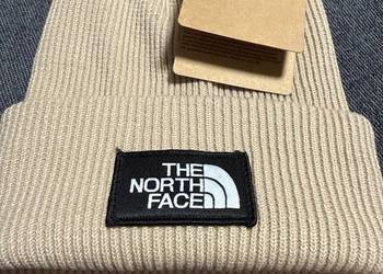 Beżowa czapka zimowa The North Face