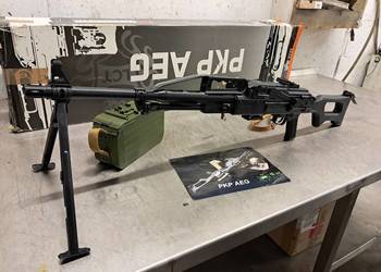 Sprzedam replikę ASG, karabin maszynowy PKP „Peczenieg”.