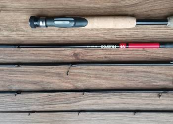 Wędka do samolotu, trawel, szklak japoński marki HUERCO FF 600 - 5 S.