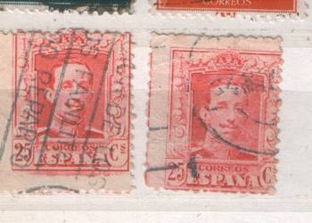 Zn. Hiszpania Mi 289a, b kas 1922