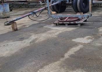 Przyczepa nożycowa Autosan 5350 kg, do słupów, stali, drewna