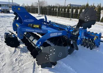 Brona Talerzowa 2.0m wał Rurowy POL-GROM dostawa