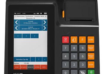 Kasa fiskalna NOVITUS NEXT PRO ONLINE wersja BUS GSM24