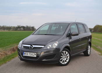 Opel Zafira B Lift Benzyna Klima Navi Kamera Cofania Alufelgi