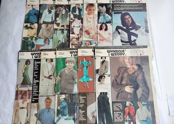 ,,Wykroje i wzory" tygodnika ,,Kobieta i życie" z roku 1988