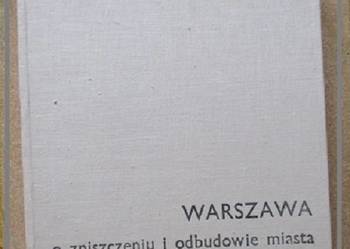 Warszawa- o zniszczeniu i odbudowie miasta / Ciborowski / stolica