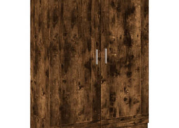 Szafka na książki przydymiony dąb 825x305x115 cm WM-833786
