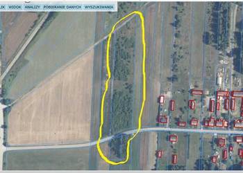 Sprzedam działkę z WZ siedlisko PKP rzeka Narew