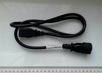Przedłużacz kabla zasilania 230V do UPS, PC, 1m 100cm, 10A 250V Lian Dung,