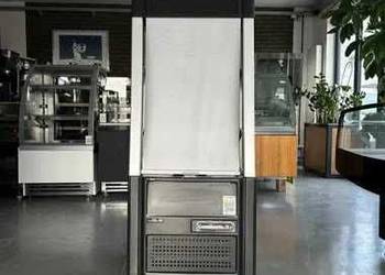 Lada chłodnicza pionowa Tefcold ODC60 | Samoobsługowa | Otwarta z roletą