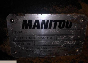 Manitou - Skrzynia Kątowa [CZĘŚCI] TYPE 15932