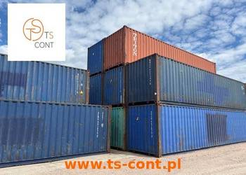 Kontener morski magazynowy budowlany 40 DV używany – TS-CONT